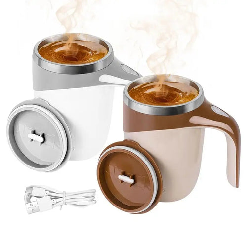 自動かくはんマグカップ 温度表示付き｜LIORA